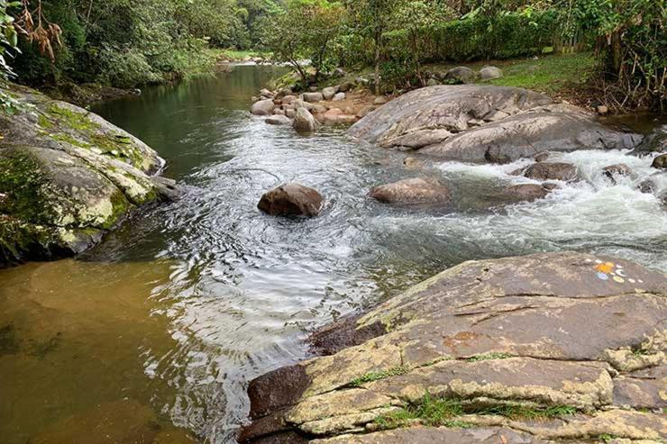 Ferienwohnung Chale Piscina Natural Bocaina de Minas Exterior foto